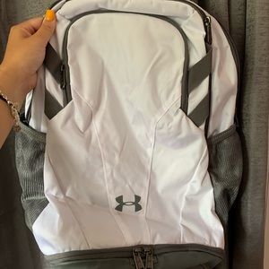 White Under Armor Backpack